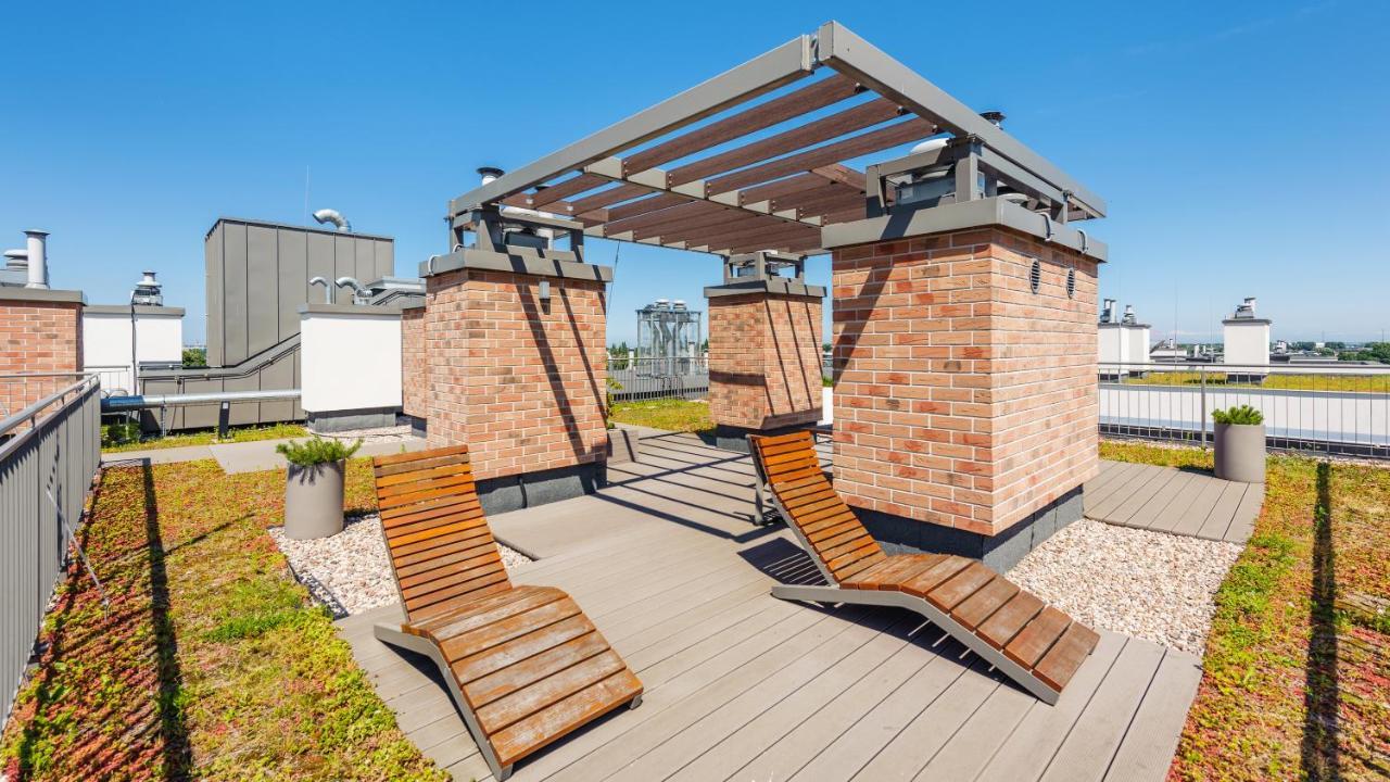 Garden Gates Apartments By Sun & Snow With Roof Terrace Gdansk Exterior foto